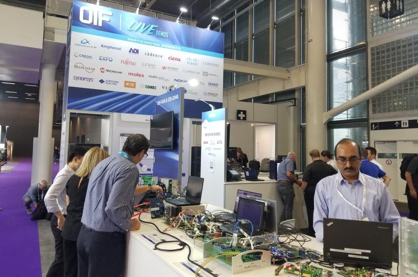 OIF at the 2022 ECOC event