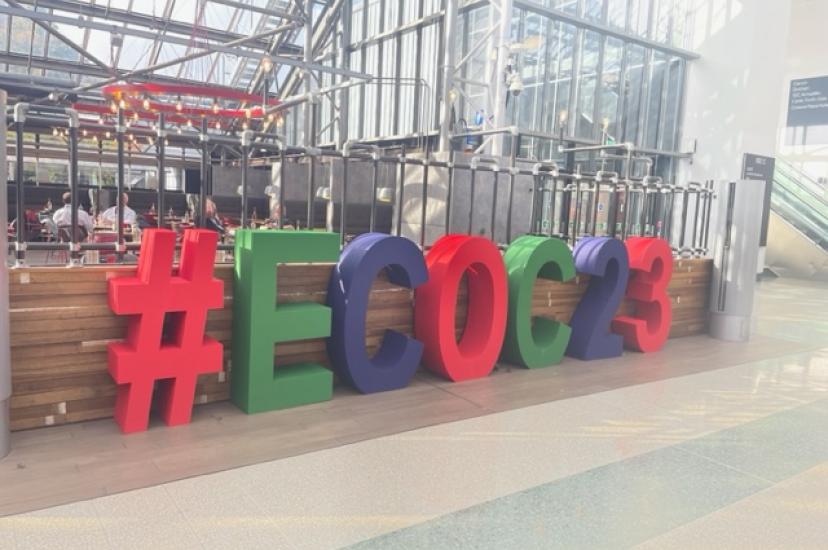 The ECOC 2023 exhibition took place from 2-4 October in Glasgow