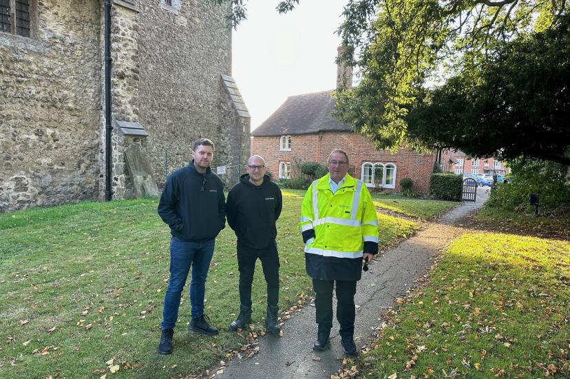 Openreach in Pluckley