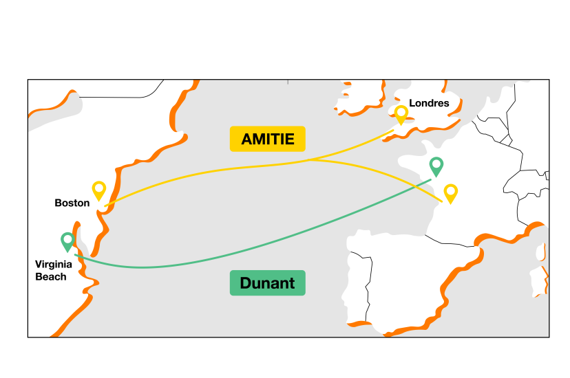 Orange has deployed Infinera’s GX Series-based ICE6 coherent solution on its new AMITIE subsea cable
