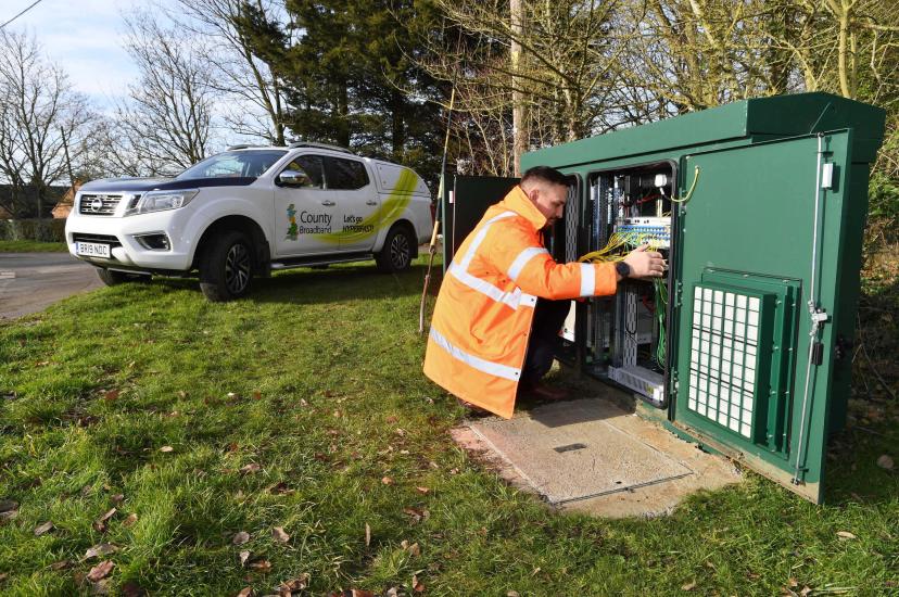 County Broadband has completed the build of its FTTH network in Sudbury