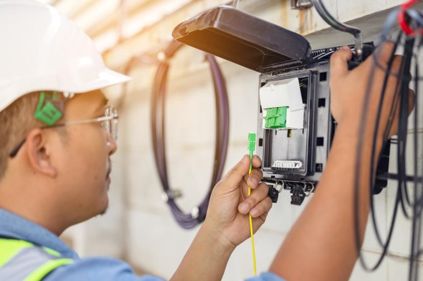Fibre rollout