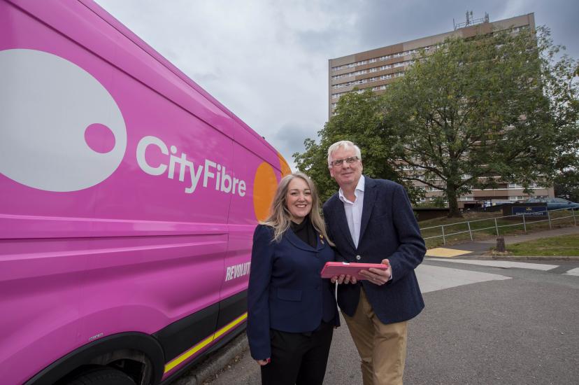 CityFibre rollout in Wolverhampton