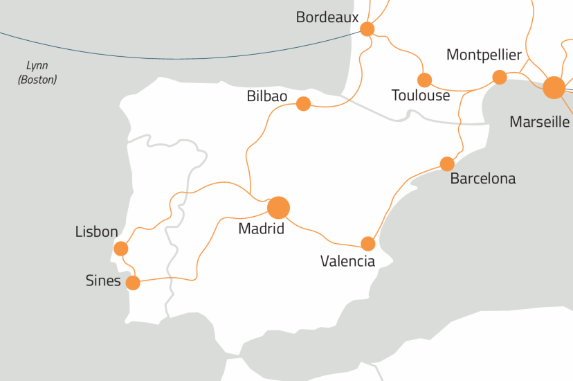 zayo-new-route-iberia-zoomed-orange-lines