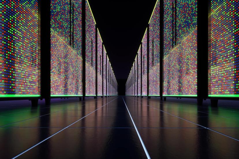 Data centre image representing accelerated spending driven by hyperscalers, neo clouds, and sovereign AI initiatives