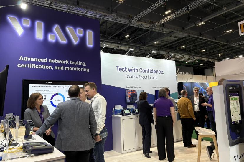 VIAVI demos new test and measurement equipment at Data Centre World