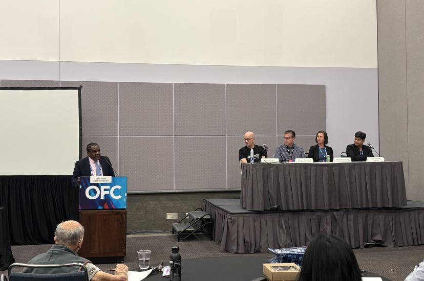 The panel featured James Regan, co-founder and CEO of Oriole Networks; Roberto Marcoccia, CEO of Arycs Technologies; Rebecca K. Schaevitz, co-founder and chief product officer of Mixx Technologies; and Sachin Gandhi, co-founder and CEO of Retym.