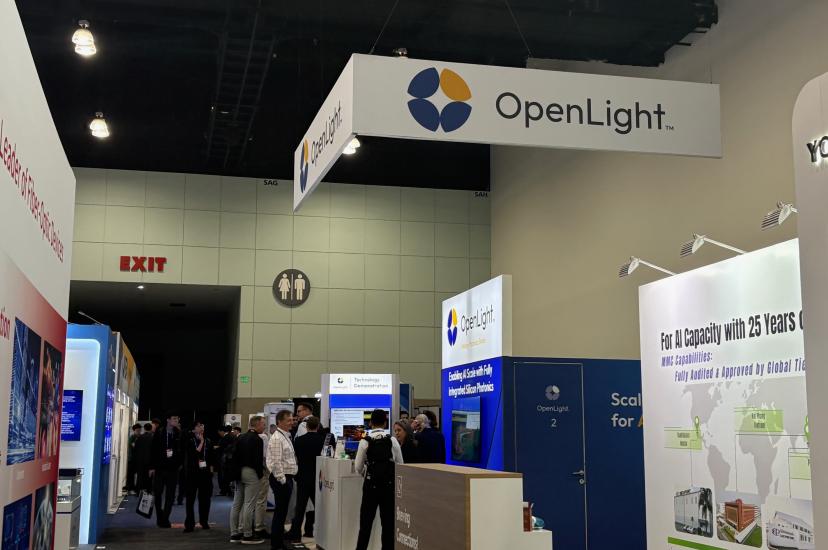 OpenLight has announced sample availability of its first heterogeneously integrated 3.2 Tbit/s DR8 photonic integrated circuit (PIC)