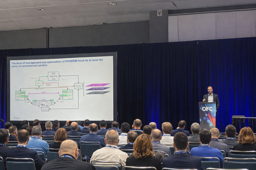 Cayetano Carbajo Martin, CTO at Telefónica speaks AI at OFC 2026