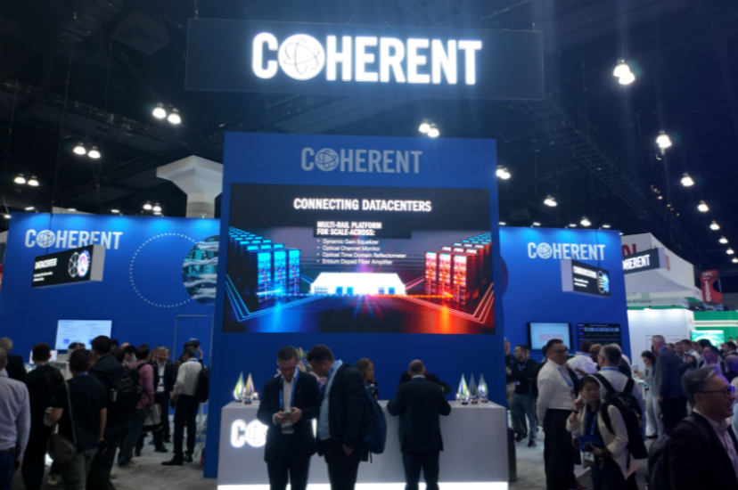 Coherent at OFC 2026 (Credit: Coherent)