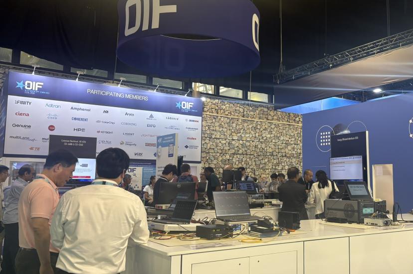 TeraSignal & Keysight showcase CMIS link training