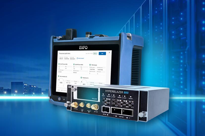 EXFO speeds up data centre validation with new test platform