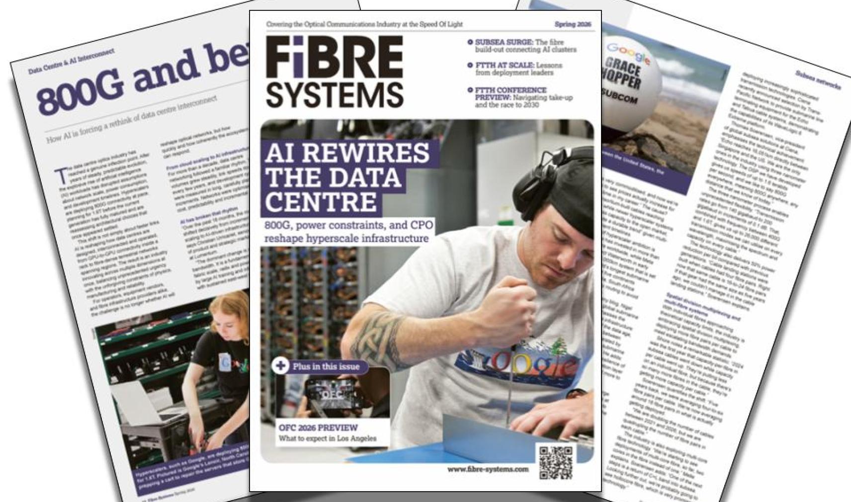 Fibre Systems Spring AI Data Centre Interconnect