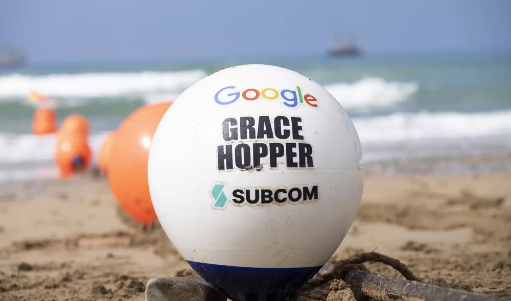 Google’s Grace Hopper subsea cables runs between the United States, the United Kingdom and Spain
