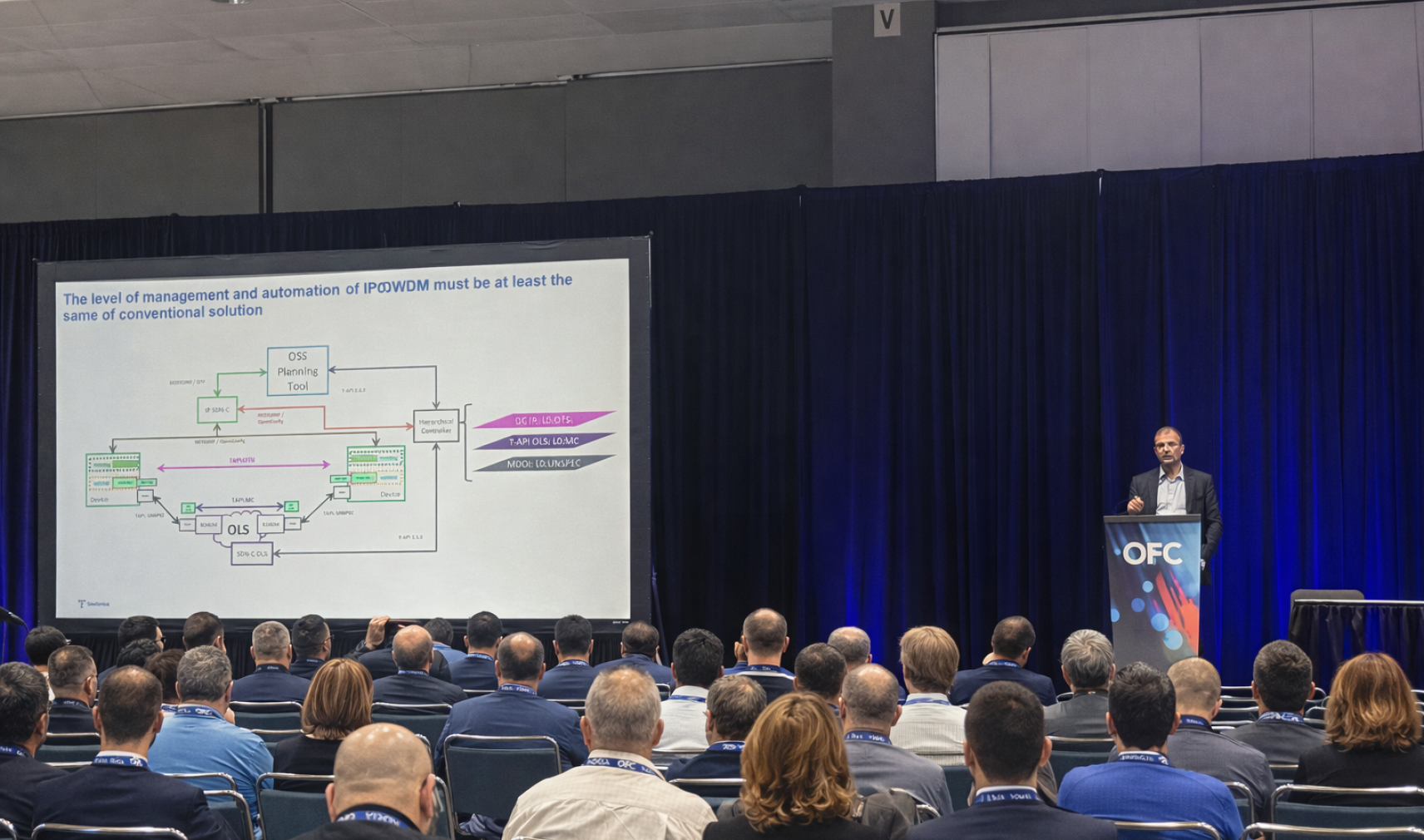Cayetano Carbajo Martin, CTO at Telefónica speaks AI at OFC 2026