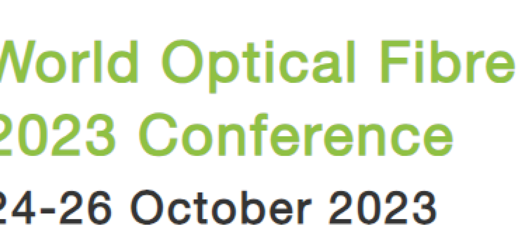 CRU World Optical Fibre & Cable conference CRU World Optical Fibre & Cable conference