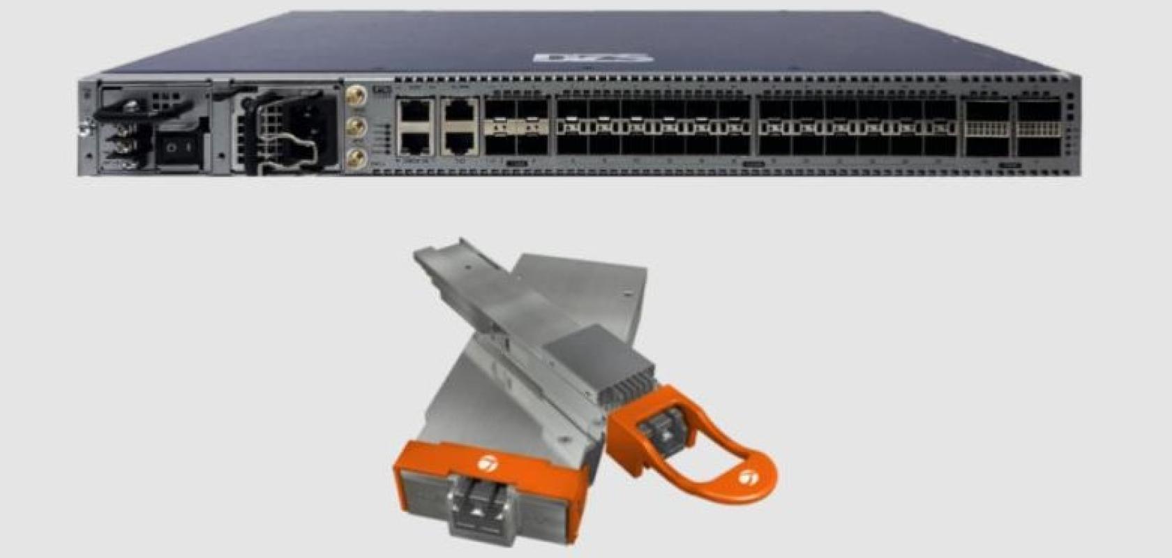 DZS and Infinera’s coherent pluggable solution combines the new DZS Saber 2200 with Infinera’s ICE-X 400G intelligent coherent pluggable (Credit: DZS and Infinera)