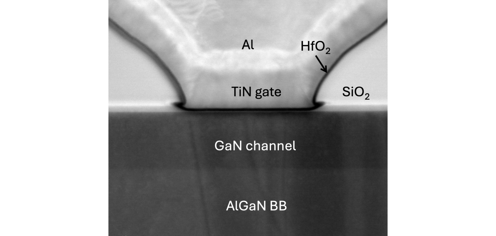 Gallium transistor