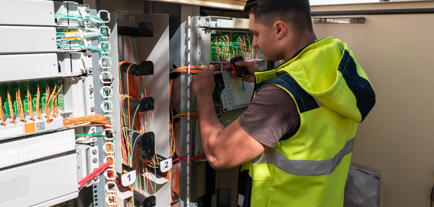 Fibre install