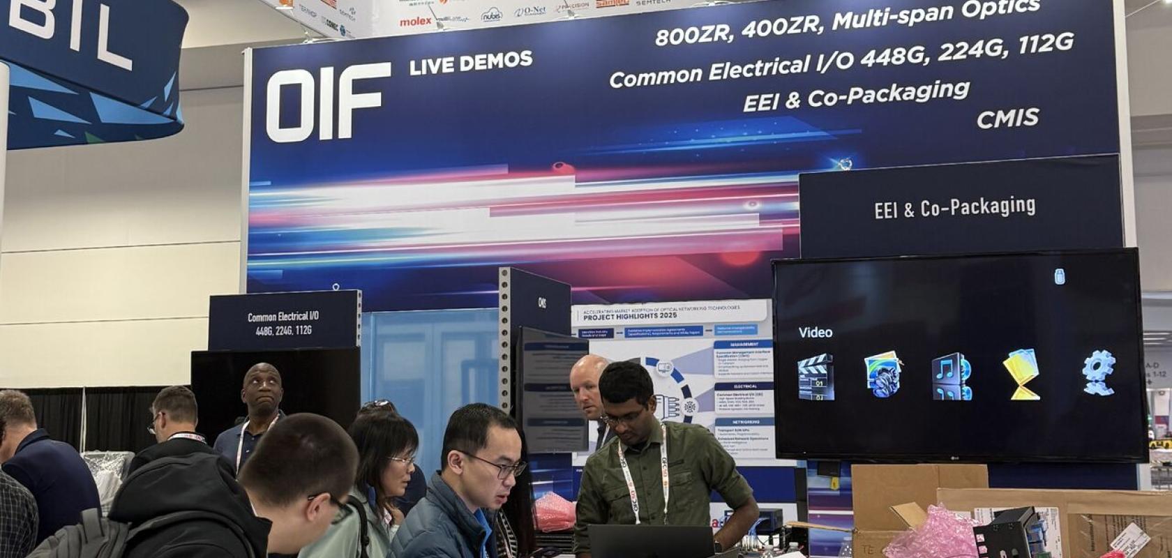 OIF interoperability demonstration OFC 2025