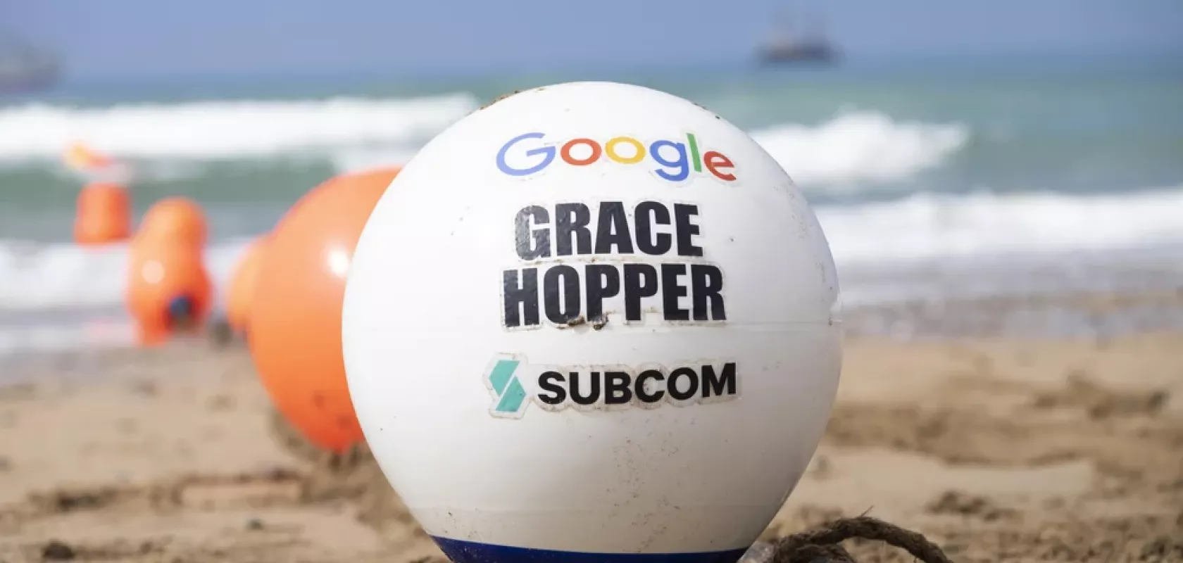 Google’s Grace Hopper subsea cables runs between the United States, the United Kingdom and Spain