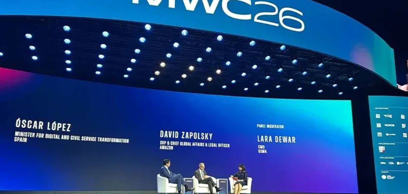 Amazon at MWC 2026 - announces Spain investment: €33.7bn for AI data centre expansion