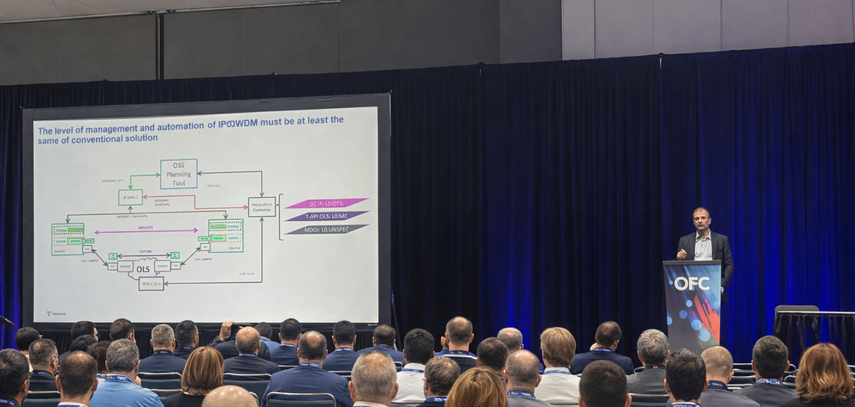 Cayetano Carbajo Martin, CTO at Telefónica speaks AI at OFC 2026