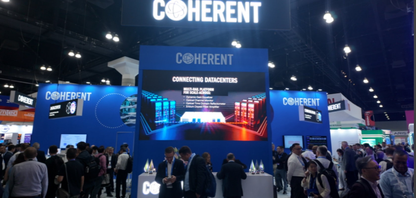 Coherent at OFC 2026 (Credit: Coherent)