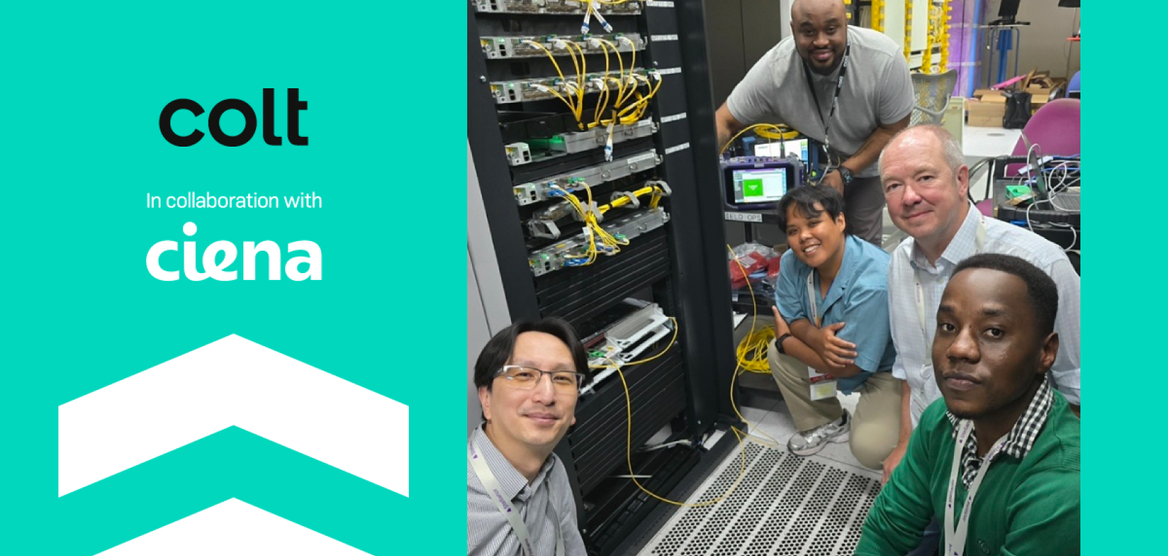 quantum-safe transatlantic data transmission Colt Ciena