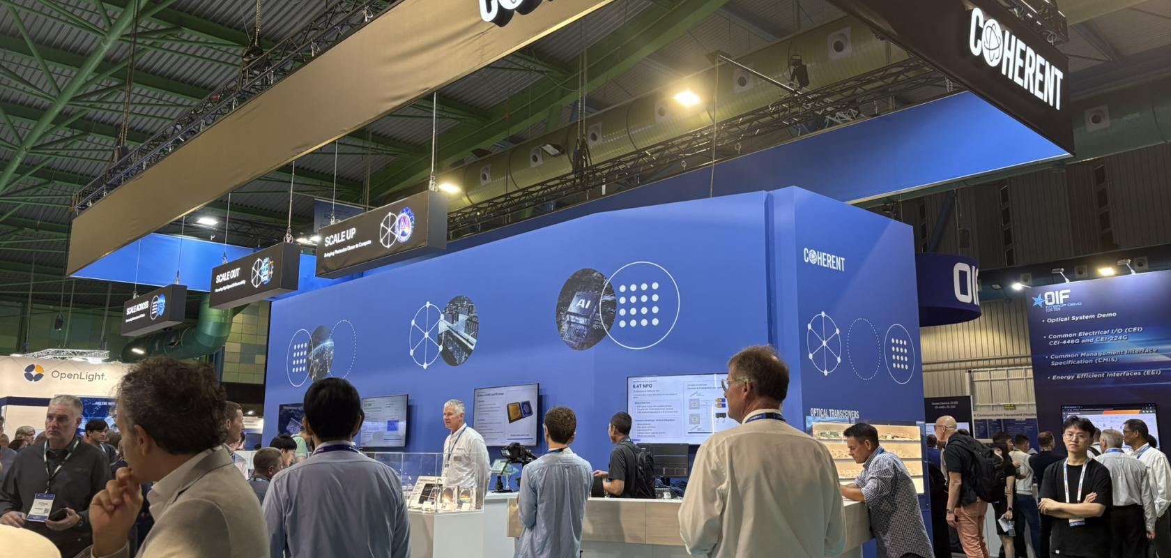 Coherent showcases AI optical innovations