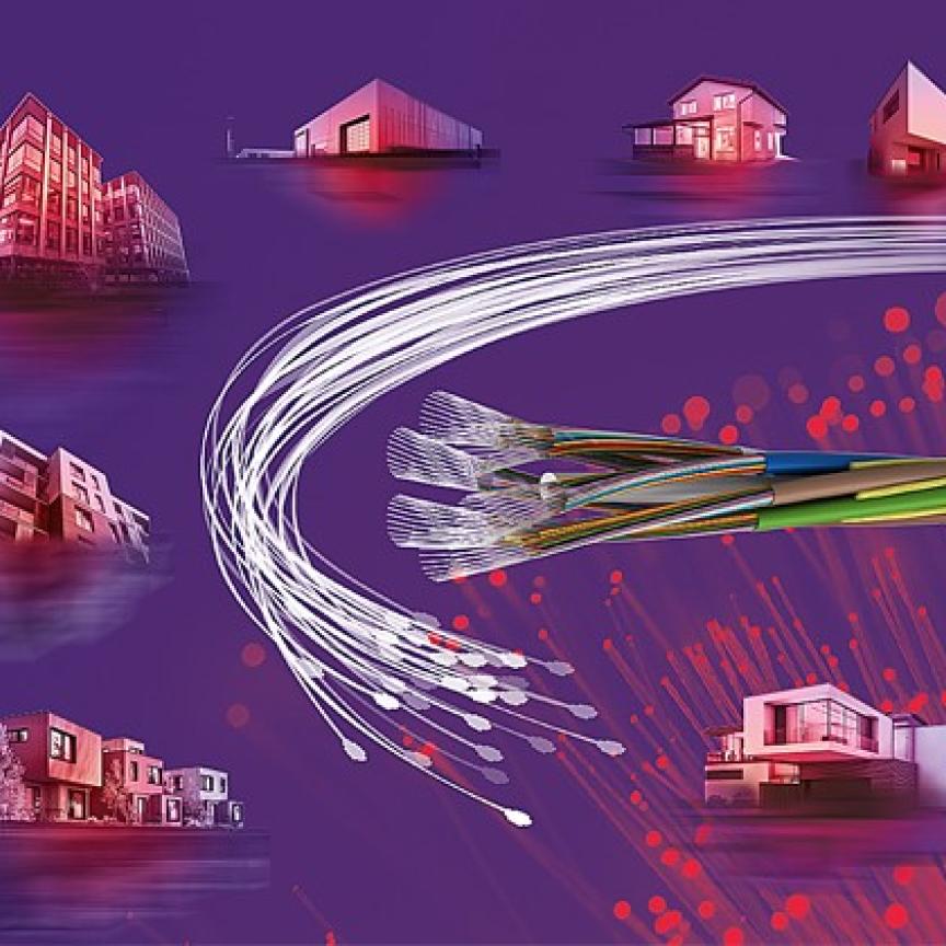 What is the best method for fibre optic cable installation?