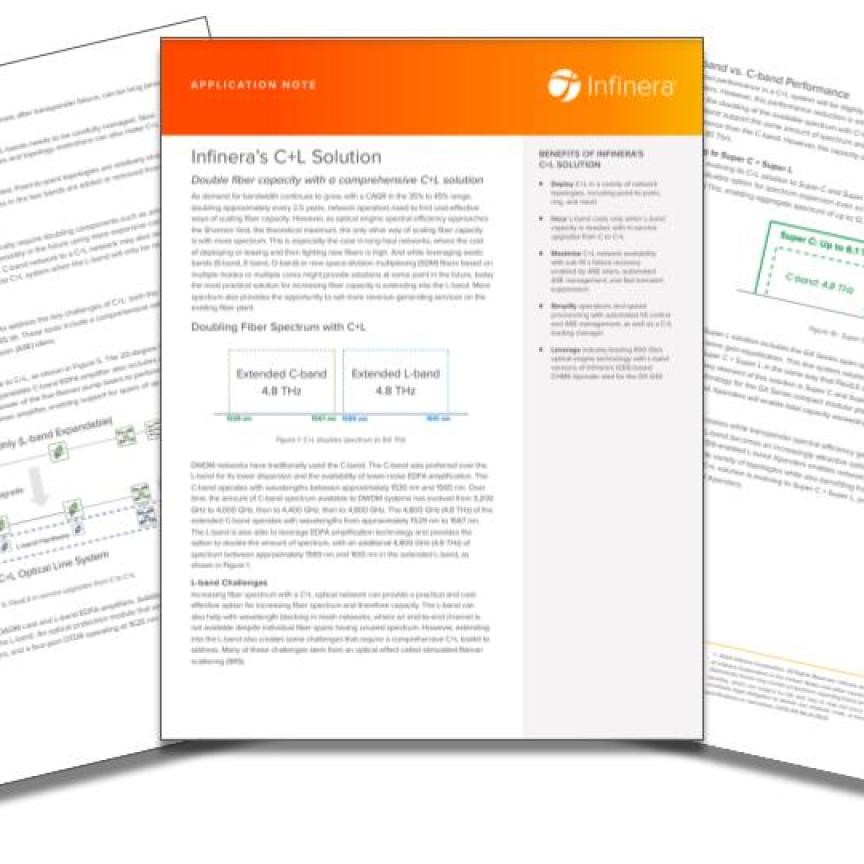 Infinera C+L solution