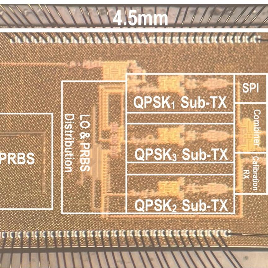 silicon chip wireless transmitter developed by electrical engineers at UC Irvine